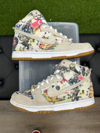 Nike SB Dunk High Supreme Rammellzee - Size 10 (U)