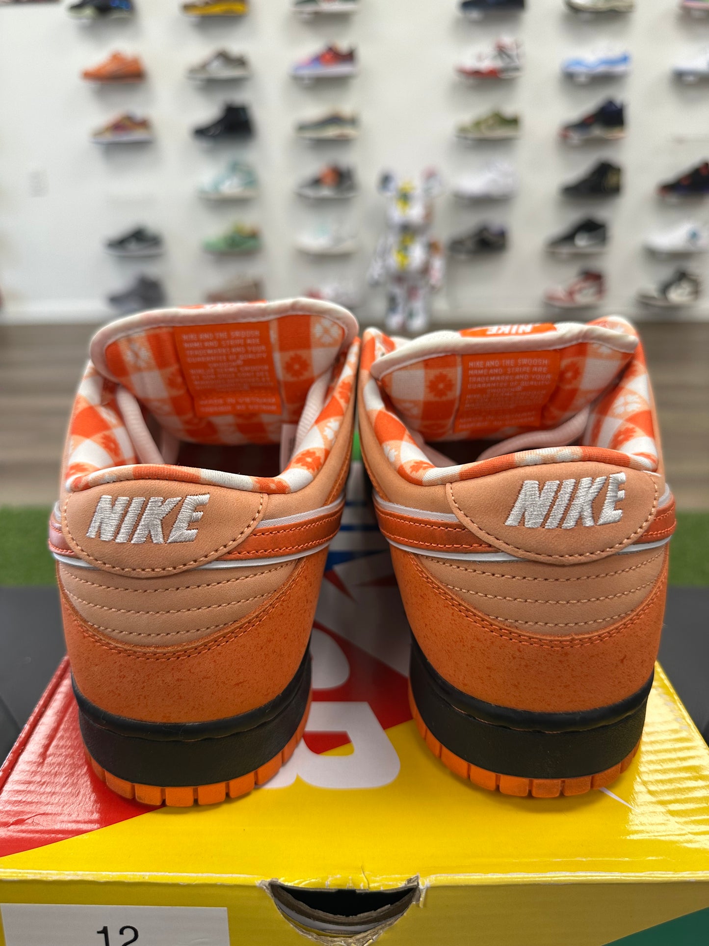 Nike SB Dunk Low Concepts Orange Lobster - Size 12 (U)