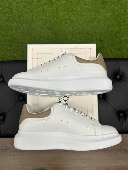 Alexander McQueen Oversized New Tech Calf White Stone - Size 10