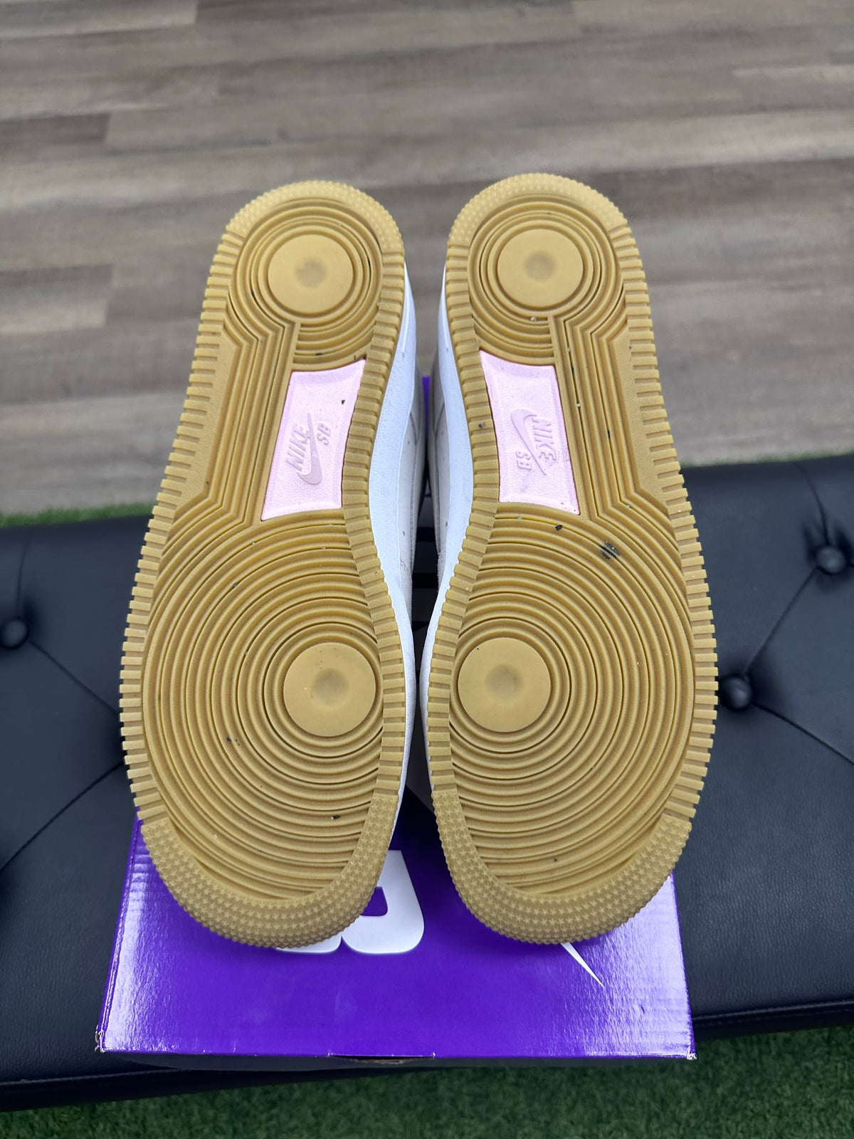 Nike Air Force 1 Low SB Light Orewood Brown Pink