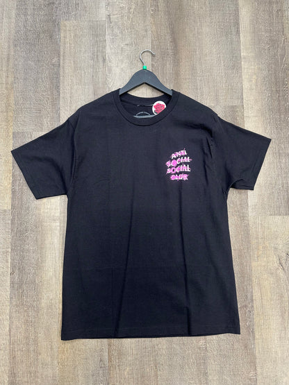 Anti Social Social Club Never Mind Tee Black - Size XL