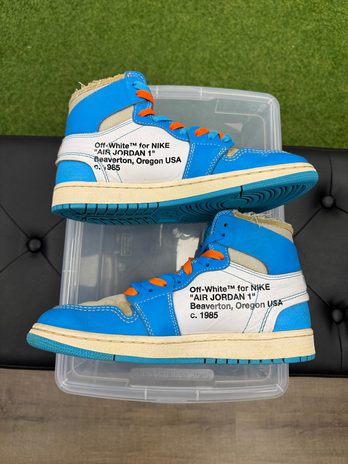 Jordan 1 Retro High Off-White University Blue