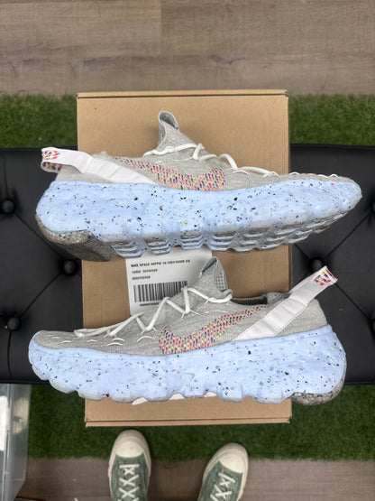 Nike Space Hippie 04 Grey Rainbow - Size 12 (U)