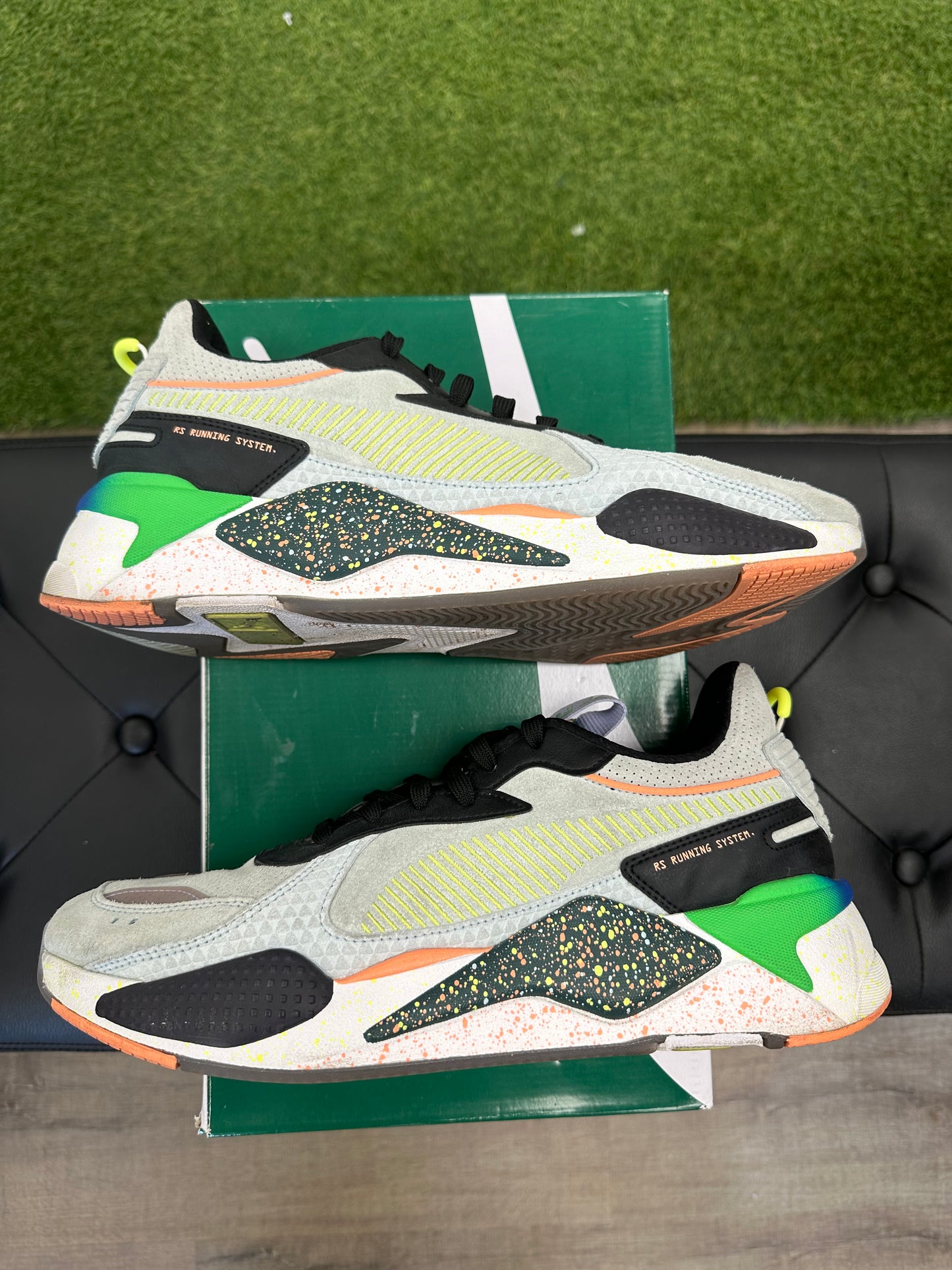 Puma RS-X FD Fair Aqua Ponderosa Pine - Mens (U13)