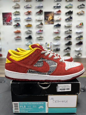 Nike SB Dunk Low Rukus Crawfish - Size 11.5 (U)