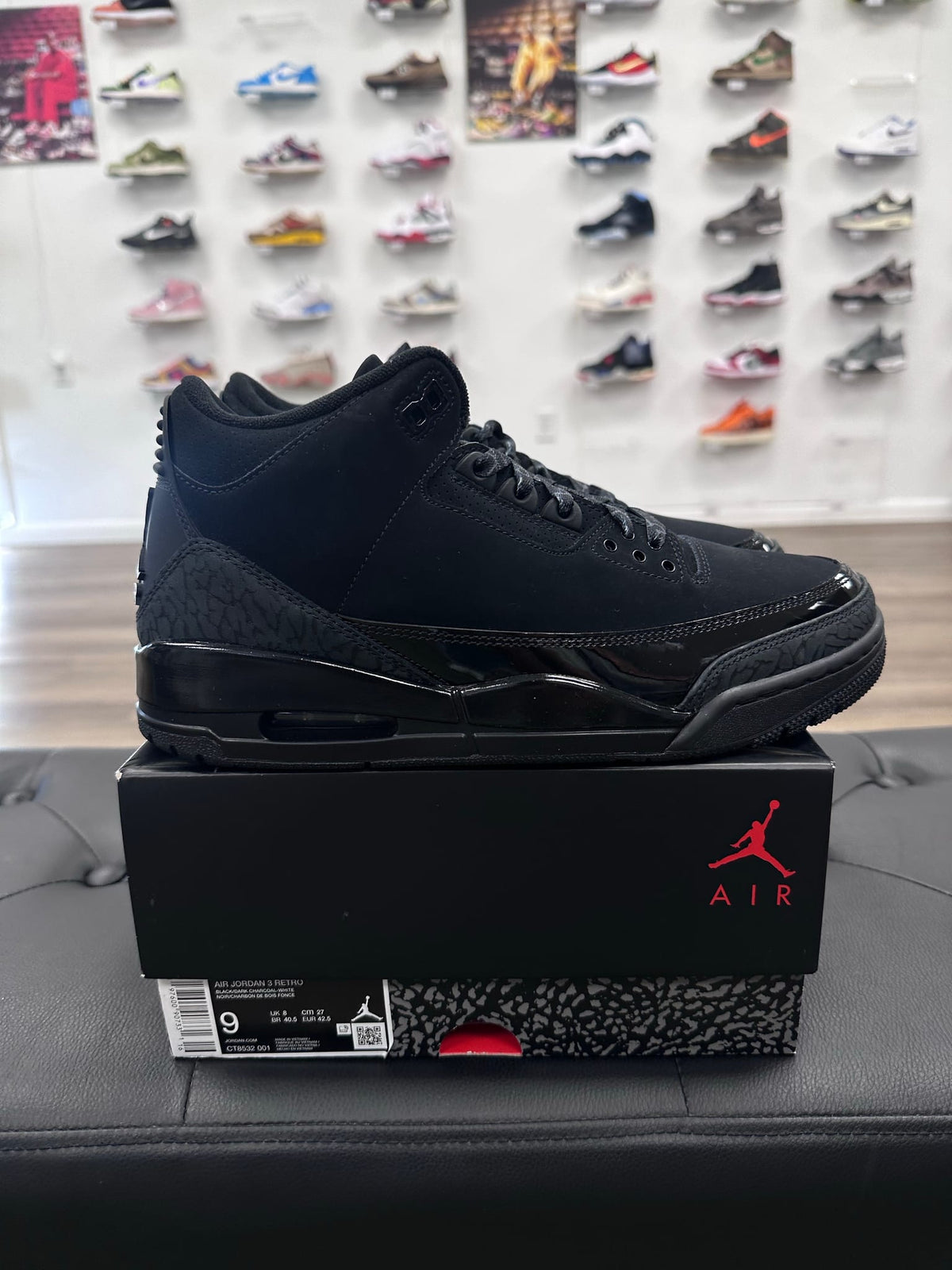 Jordan 3 Retro Black Cat (2025)