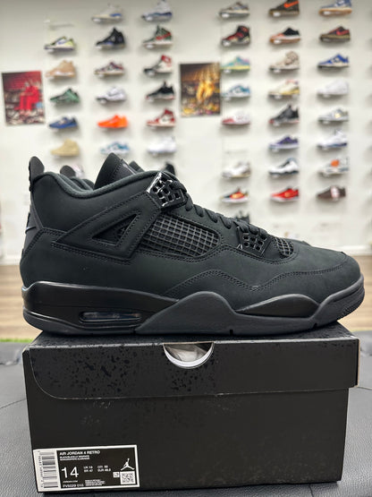 Jordan 4 Retro Black Cat (2025) - Size 14