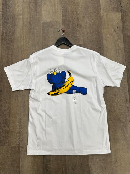 KAWS x Uniqlo Warhol UT Graphic 471321 T-shirt White - Size Large