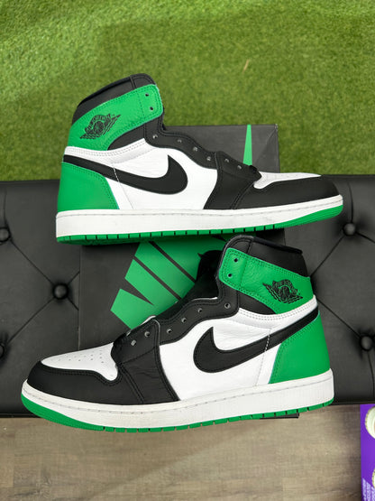 Jordan 1 Retro High OG Lucky Green - Size 12 (U)