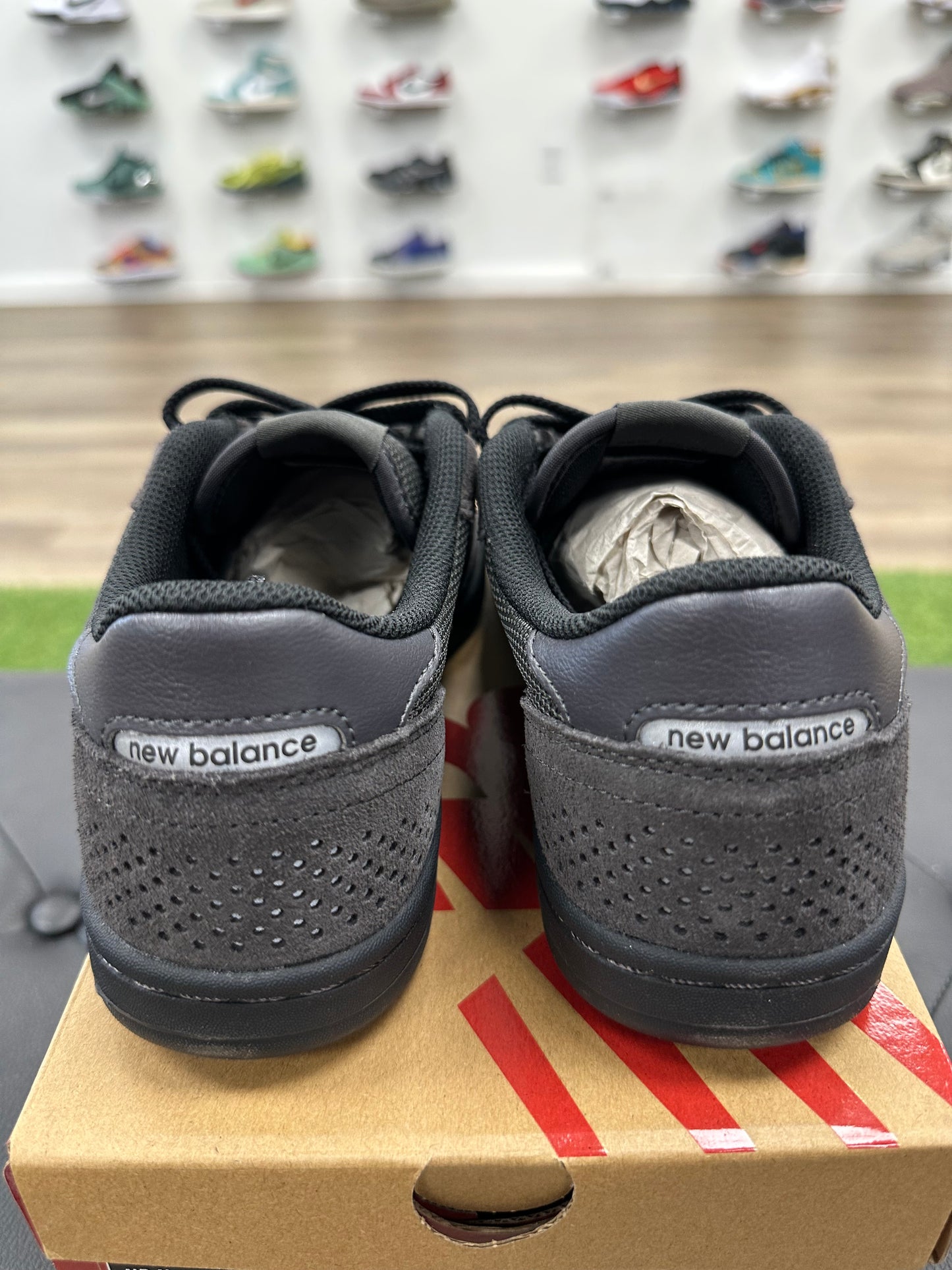 New Balance Numeric 440v2 Black Cement Black - Size 7