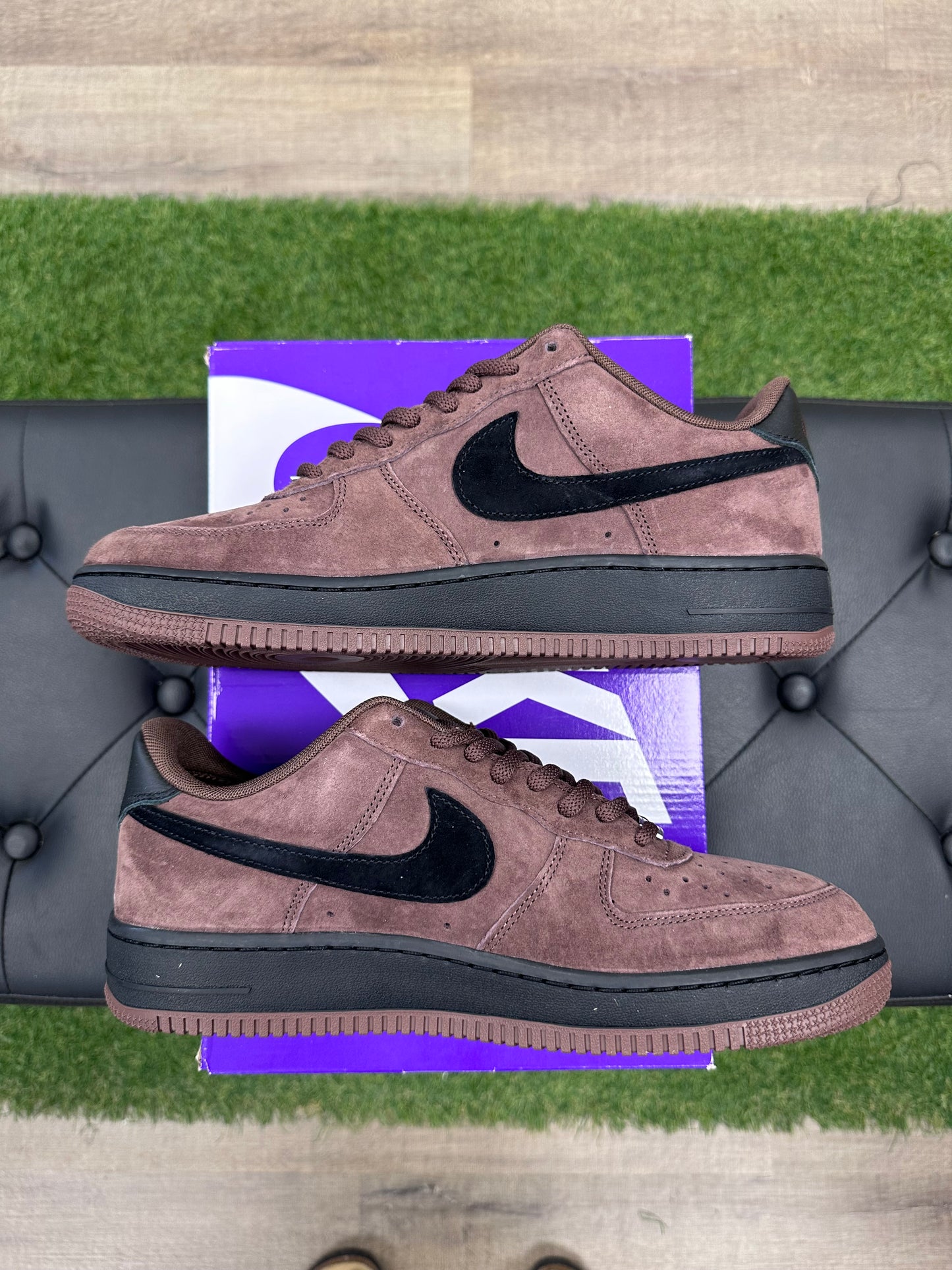 Nike SB Air Force 1 Low Light Chocolate Black - Size 11