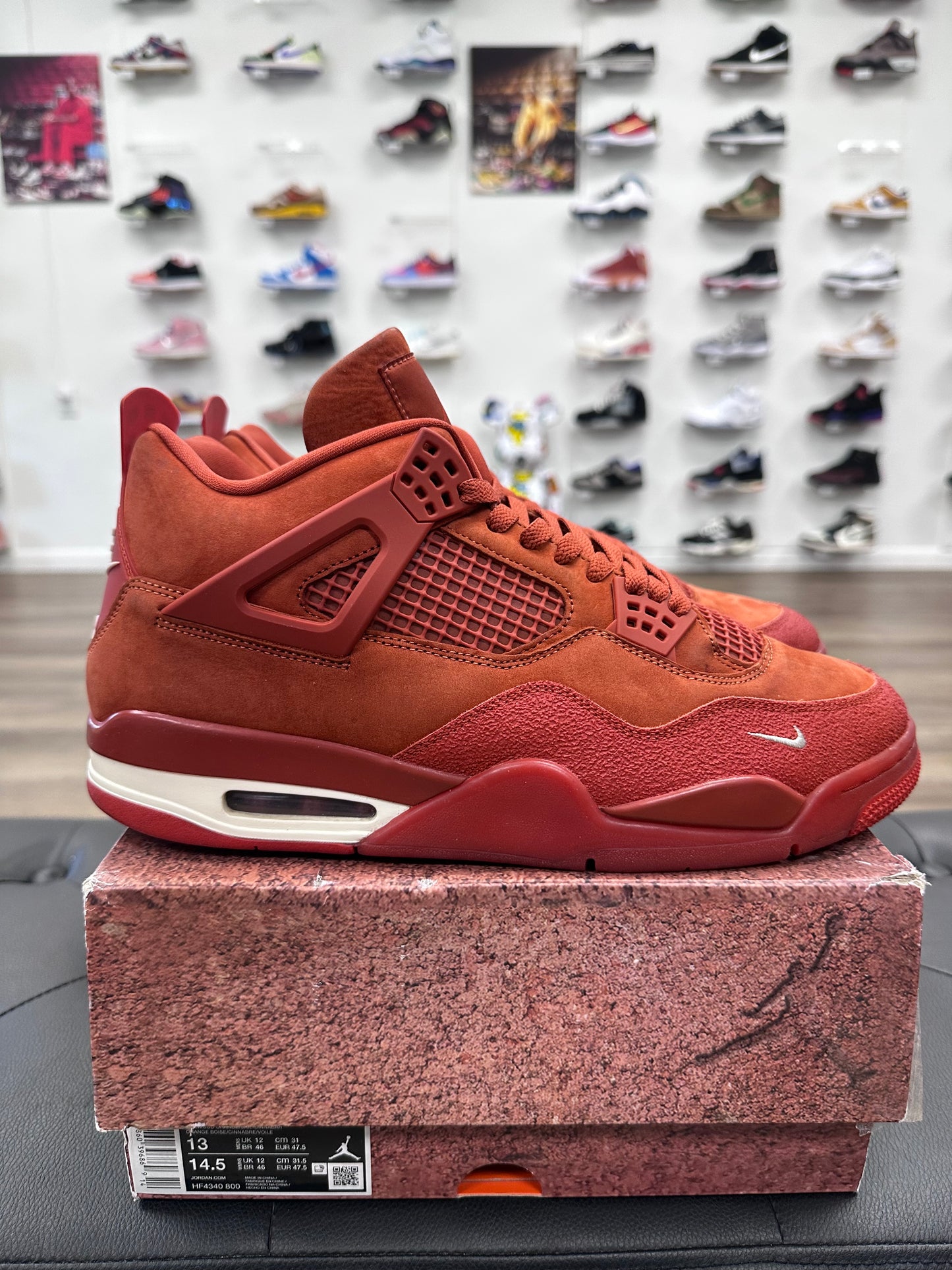 Air Jordan 4 Retro OG SP Nigel Sylvester Brick by Brick - Size 13 (U)