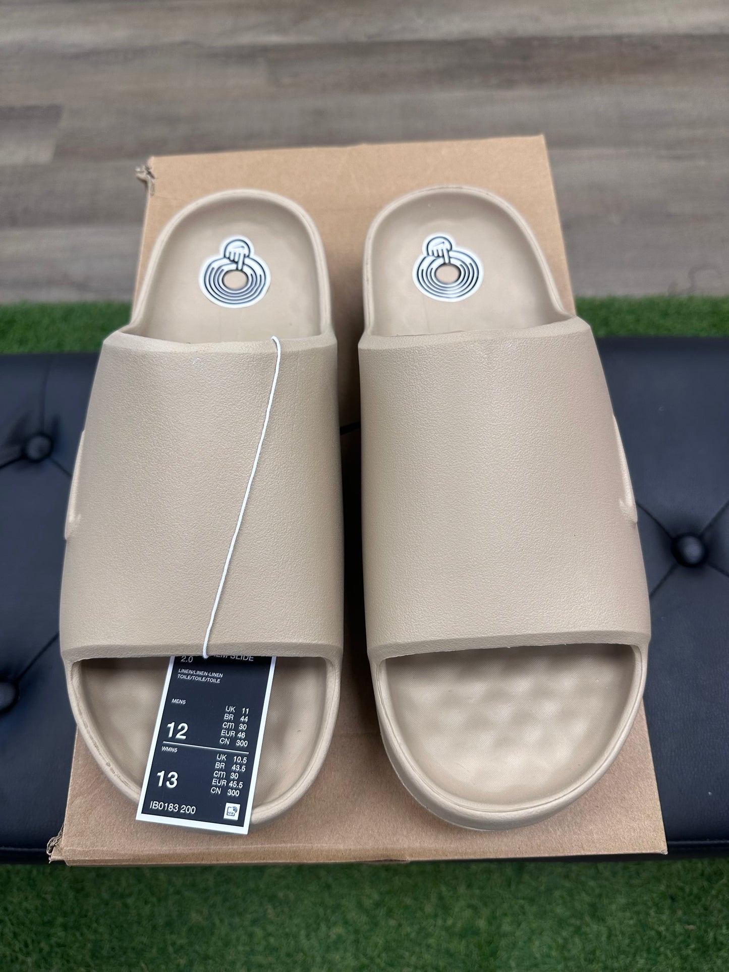 Nike Calm 2.0 Slide Linen - Size 12