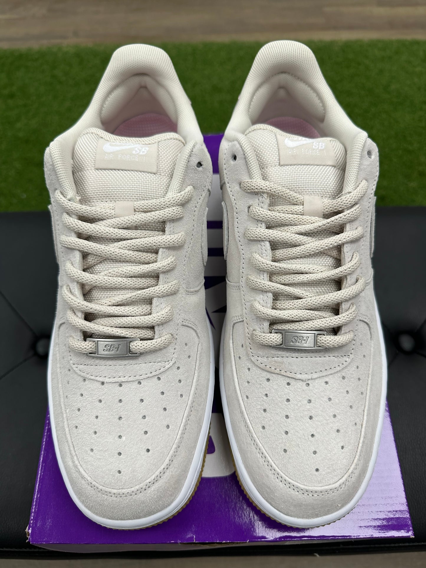 Nike Air Force 1 Low SB Light Orewood Brown Pink - Size 11
