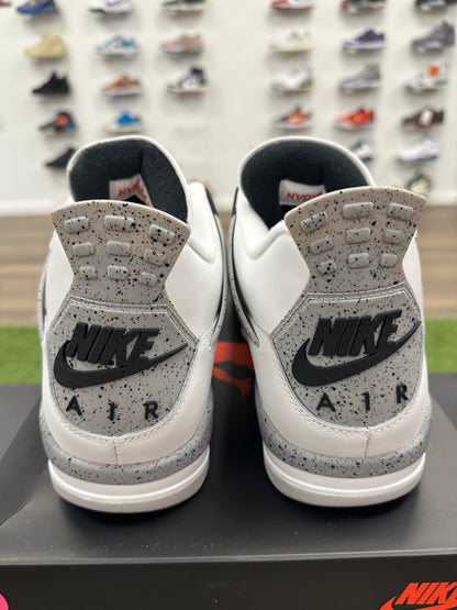 Jordan 4 Retro White Cement (2025) - Size 11
