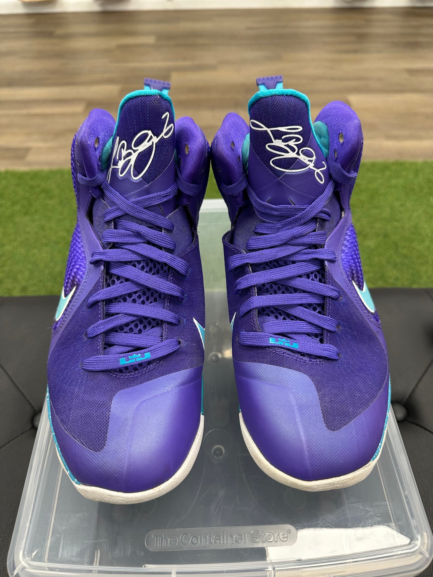 Nike LeBron 9 Summit Lake Hornets - Size 10 (U)