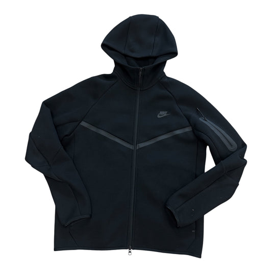 Nike Sportswear Tech Fleece Windrunner Full Zip Hoodie (FW24) Black/Black