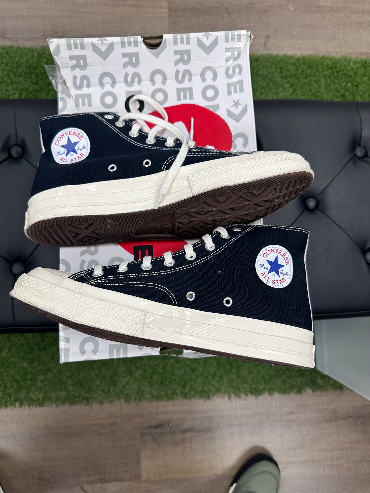 Converse Chuck Taylor All Star 70 Hi Comme des Garcons PLAY Black