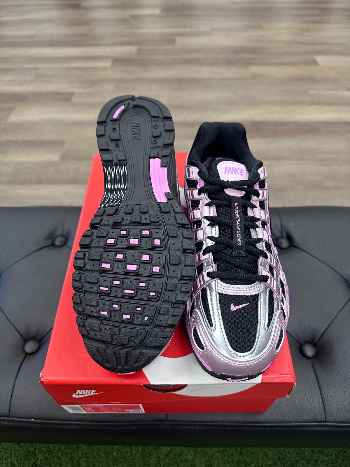 Nike P-6000 Triple Black (Women's)