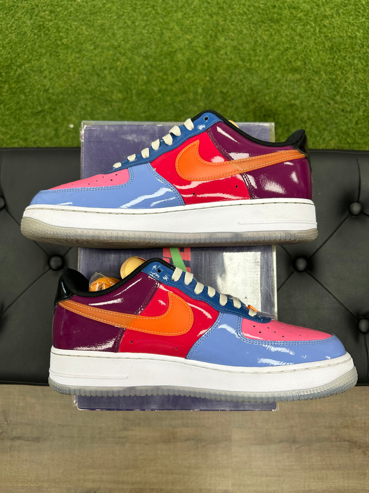 Nike Air Force 1 Low SP Undefeated Multi-Patent Total Orange