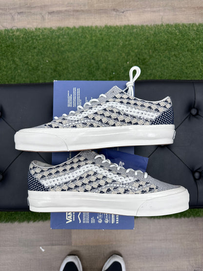 Vans LX Old Skool 36 EK Geo Check Gray - Size 11