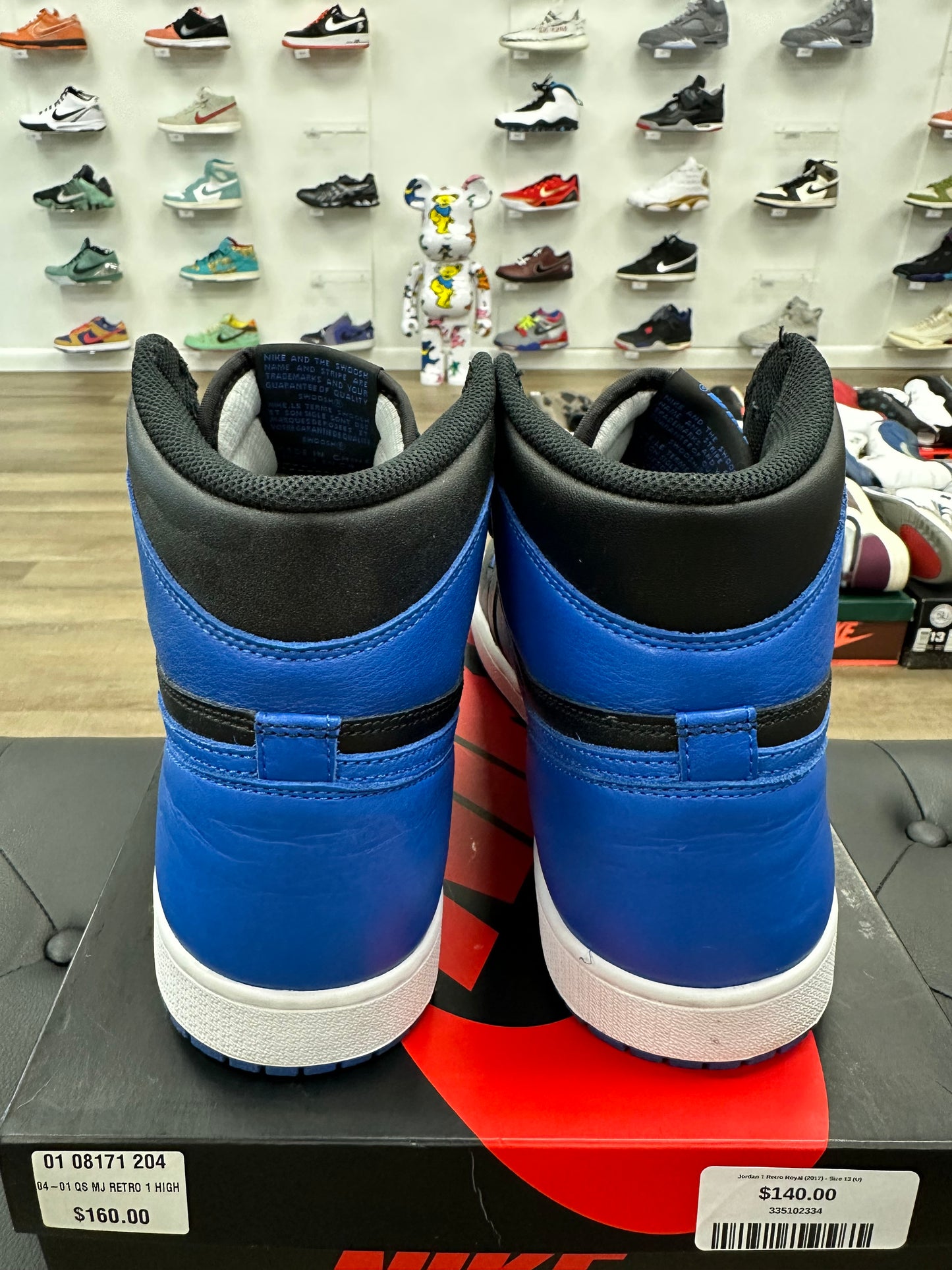 Jordan 1 Retro Royal (2017) - Size 13 (U)