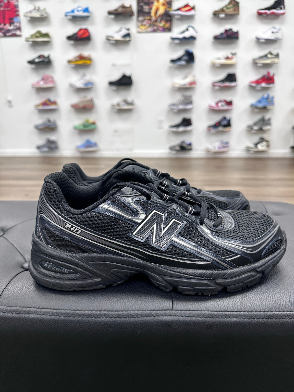 New Balance 740v2 Black Grey Silver