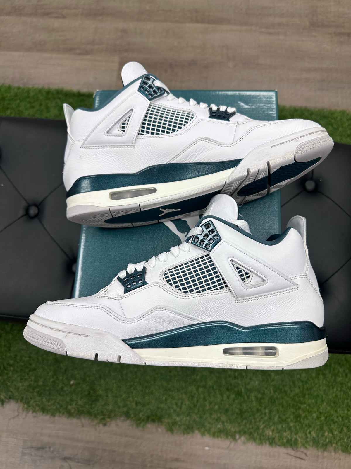 Jordan 4 Retro Oxidized Green