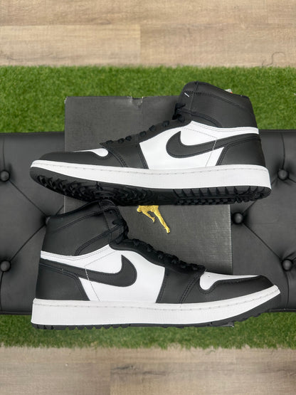 Jordan 1 Retro High Golf Black White - Size 12