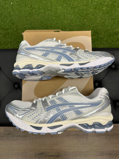 ASICS Gel-Kayano 14 White Light Navy - Size 12
