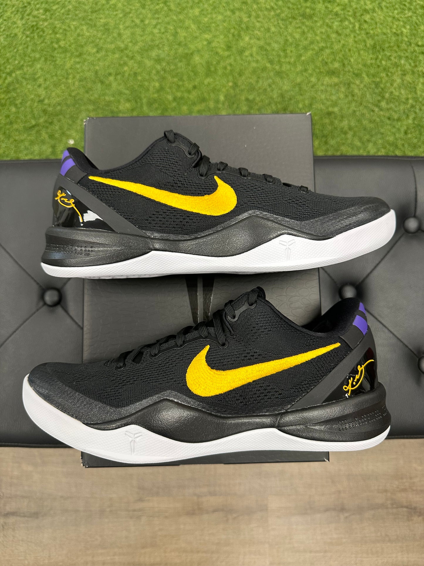 Nike Kobe 8 Protro Lakers Away - Size 10