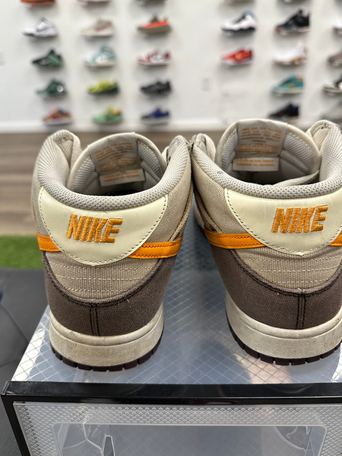 Nike Dunk Mid Coconut Milk Plum Orange