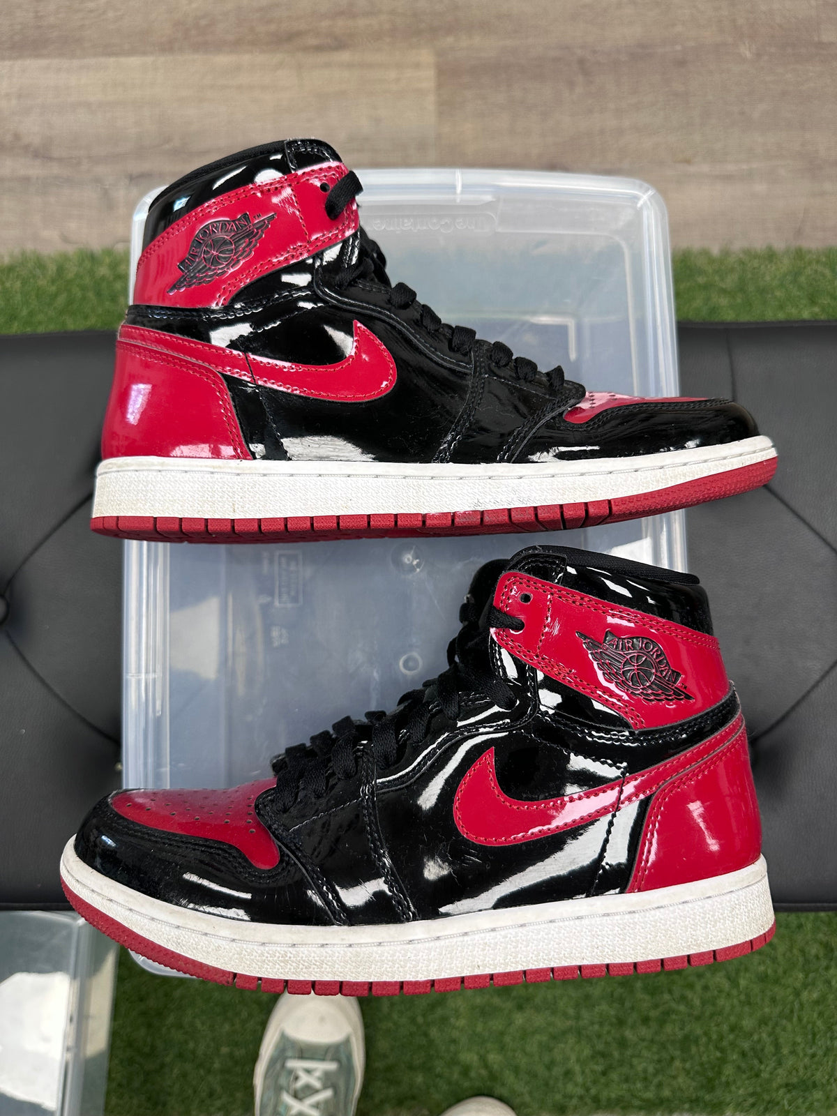 Jordan 1 Retro High OG Patent Bred (GS)