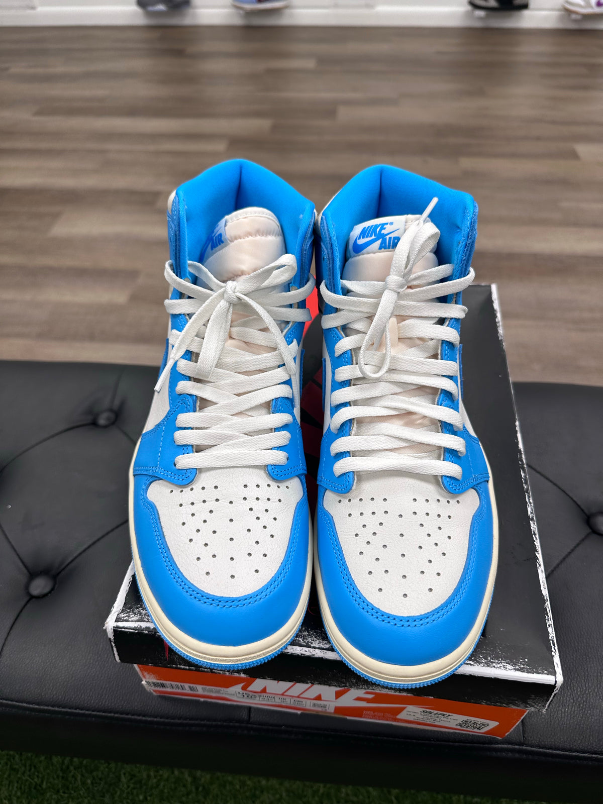 Jordan 1 Retro High OG UNC Reimagined - Size 10.5