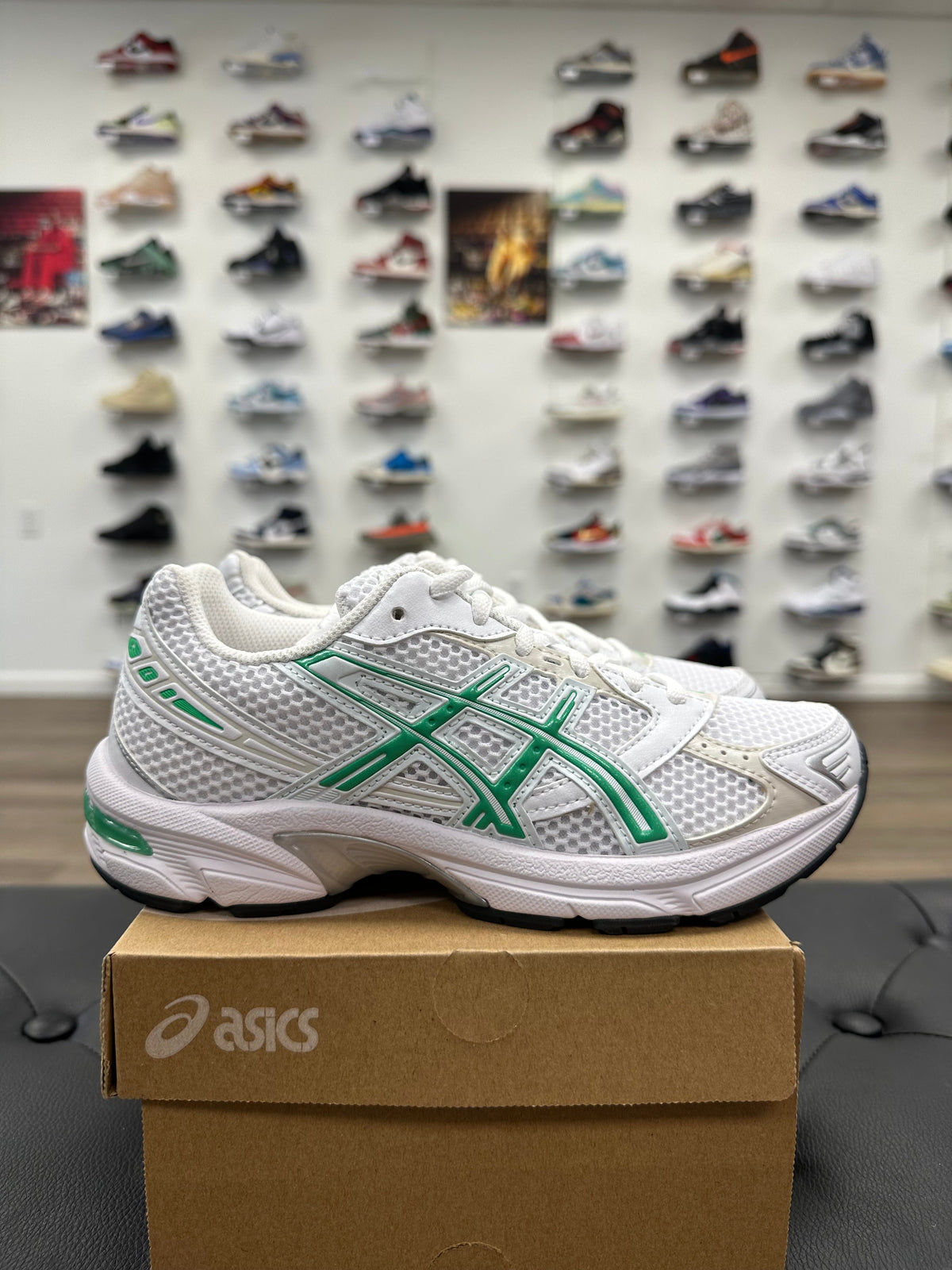 ASICS Gel-1130 White Malachite Green (Women's)