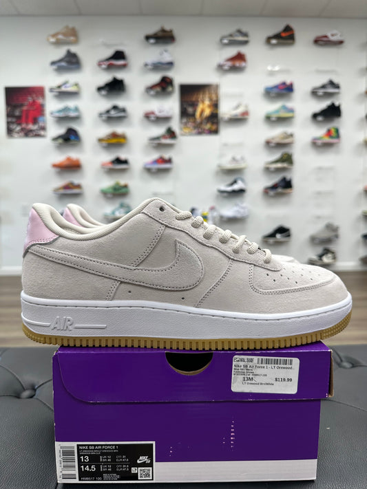 Nike Air Force 1 Low SB Light Orewood Brown Pink - Size 13