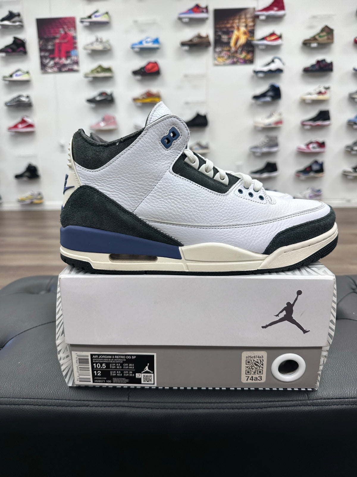 Jordan 3 Retro OG SP A Ma Maniére Diffused Blue Diffused Blue