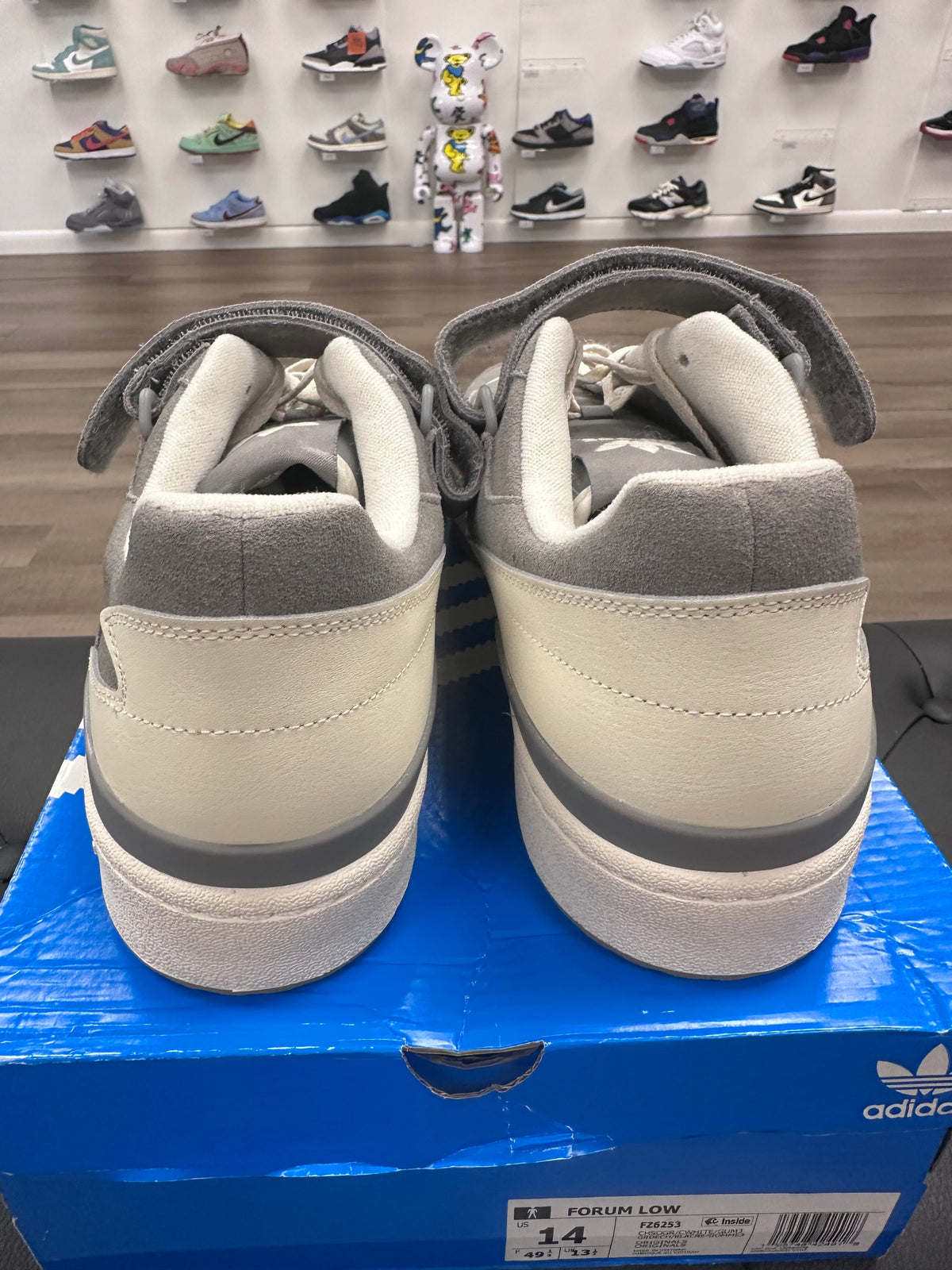 adidas Forum Low Charcoal Solid Grey Gum