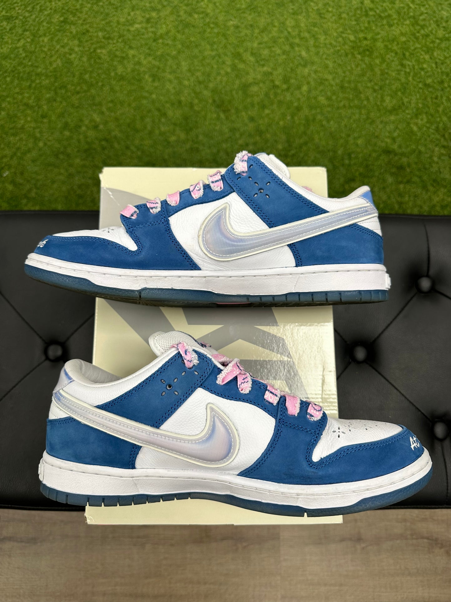 Nike SB Dunk Low Born X Raised One Block At A Time - Size 10.5 (U)
