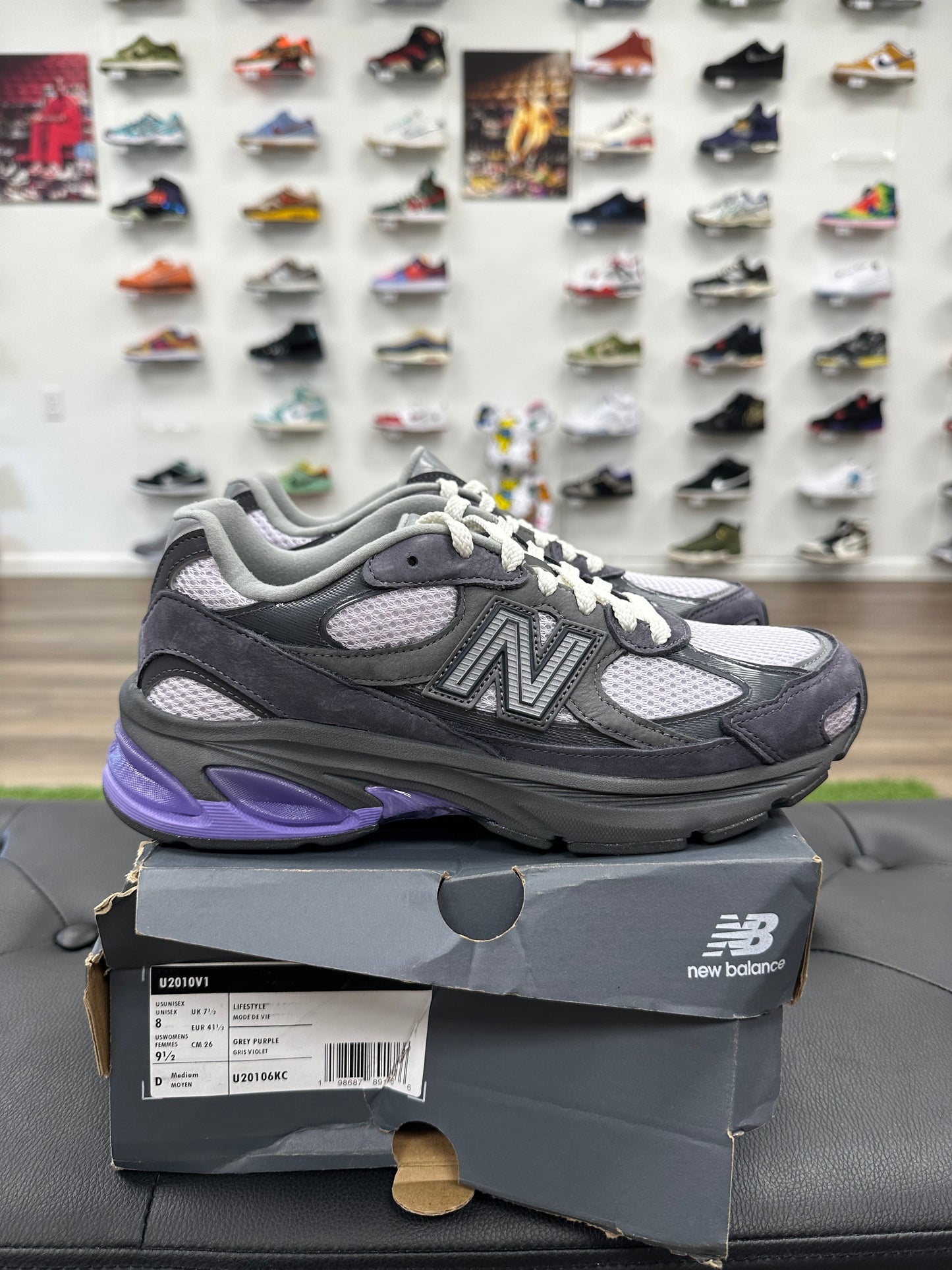 New Balance 2010 Neptune Grey Violet Crush - Size 8