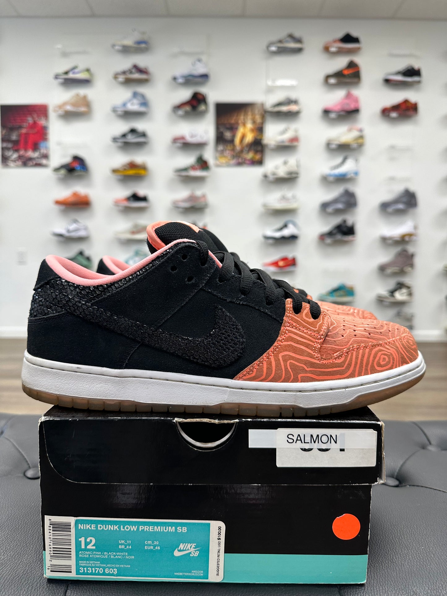 Nike SB Dunk Low Premier Fish Ladder - Size 12 (U)