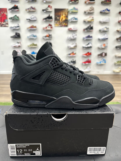 Jordan 4 Retro Black Cat (2025) - Size 12
