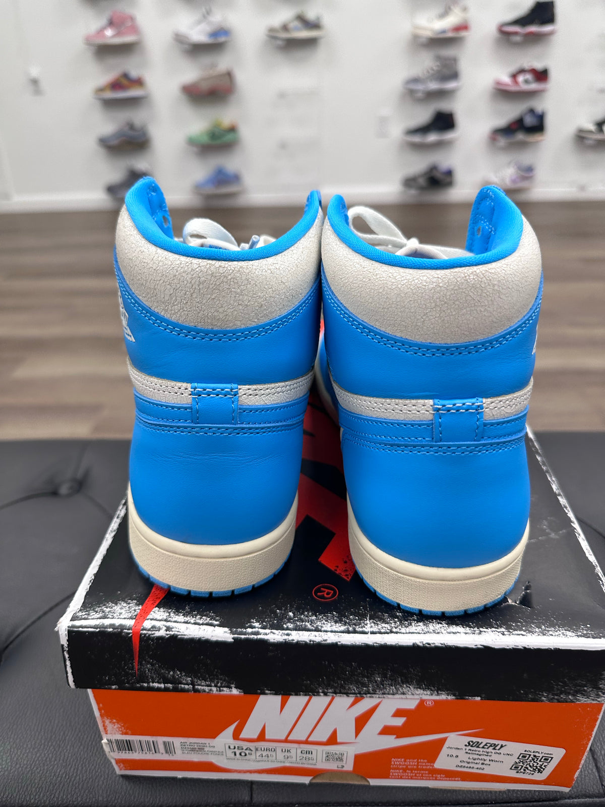 Jordan 1 Retro High OG UNC Reimagined - Size 10.5