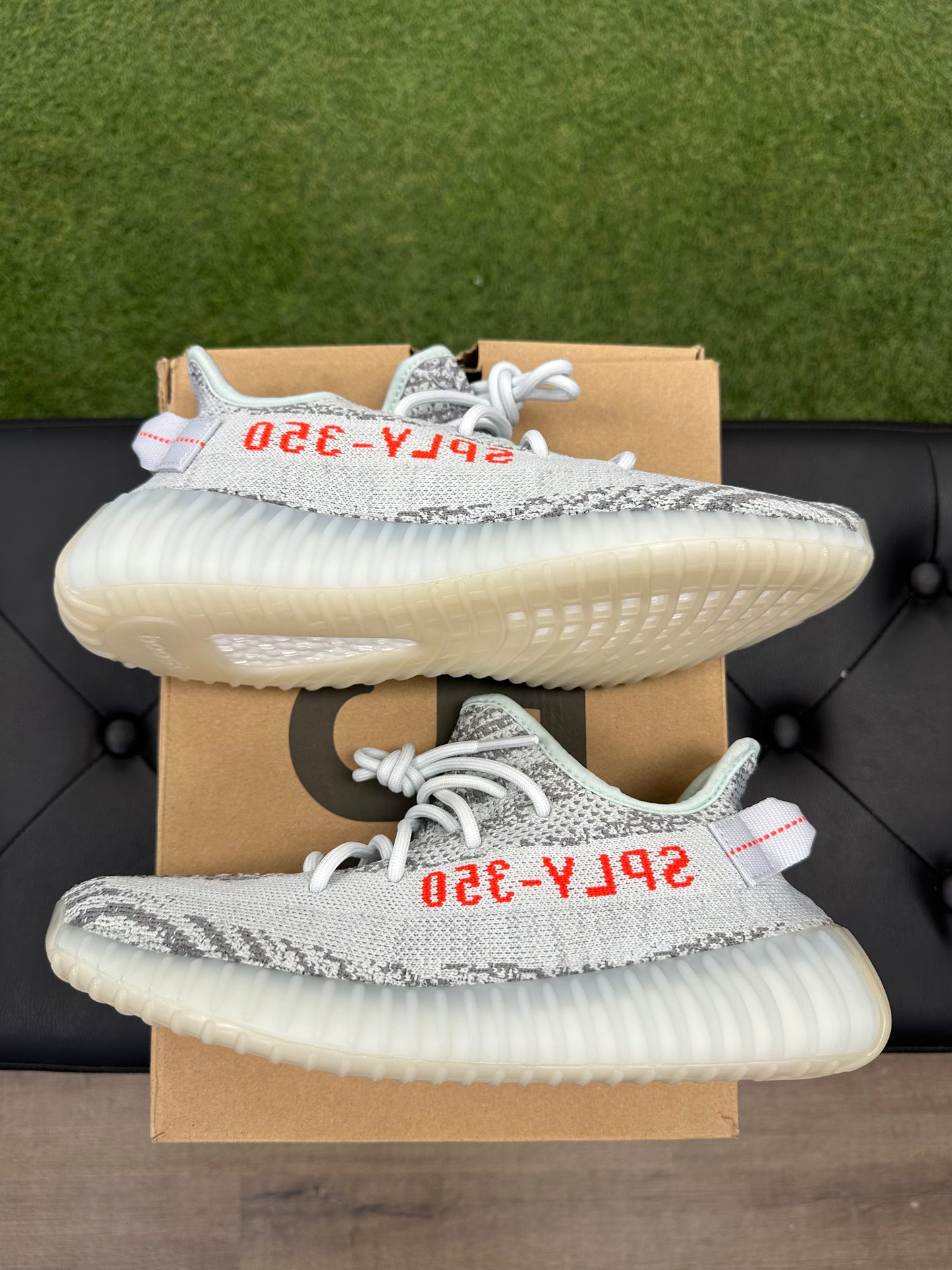 adidas Yeezy Boost 350 V2 Blue Tint - Size 8.5
