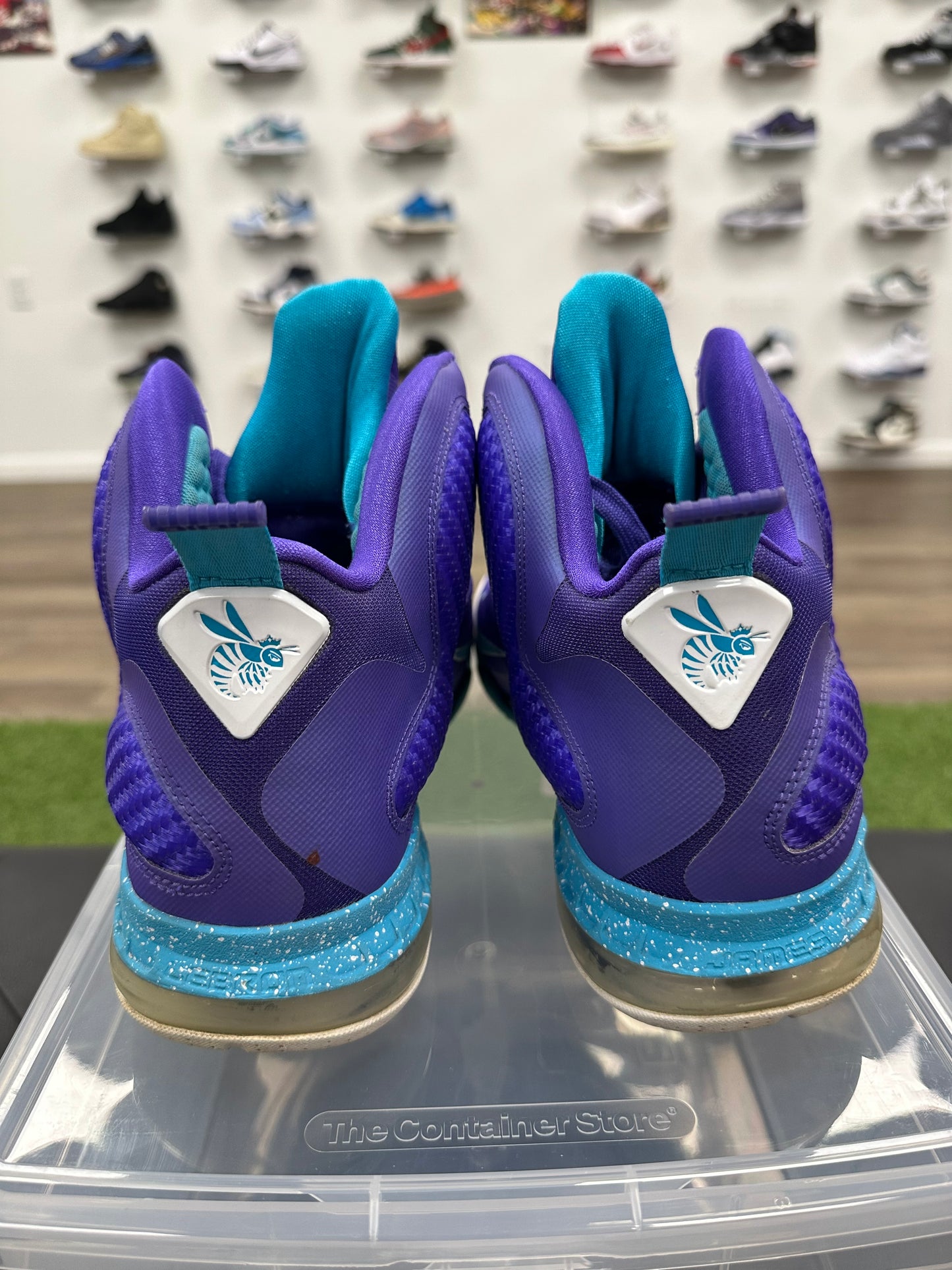 Nike LeBron 9 Summit Lake Hornets - Size 10 (U)