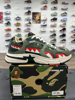 A Bathing Ape Shark Sta Bored Ape Yacht Club Green