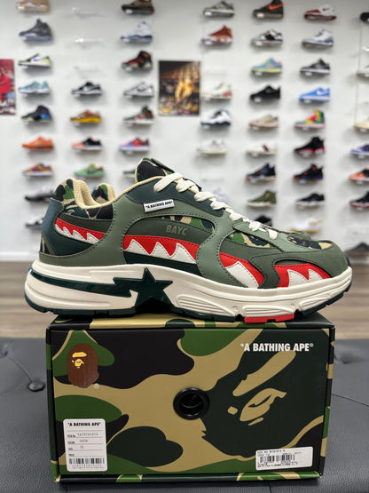 A Bathing Ape Shark Sta Bored Ape Yacht Club Green