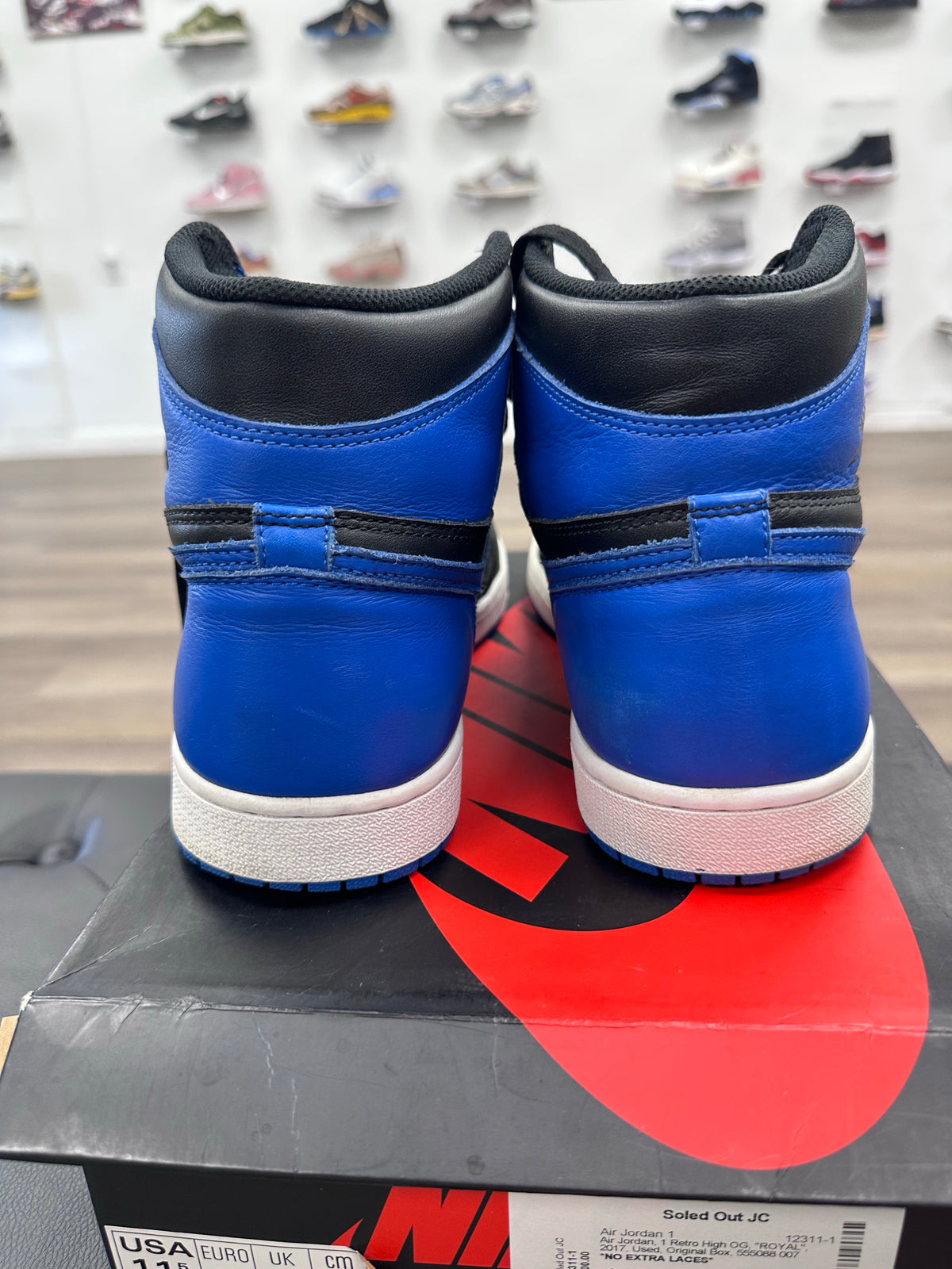 Jordan 1 Retro Royal (2017)