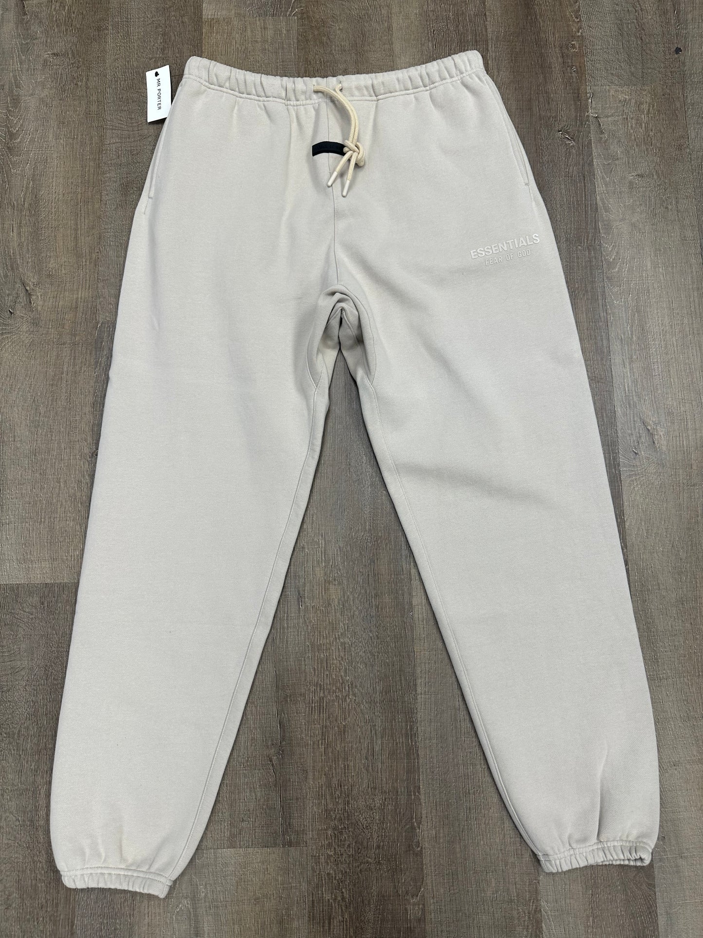Fear of God Essentials Sweatpants Silver Cloud - Mens
