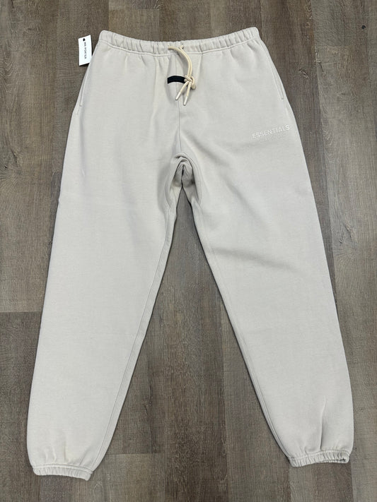 Fear of God Essentials Sweatpants Silver Cloud - Mens